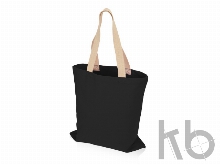 Сумка для шопинга «Steady» хлопковая с парусиновыми ручками, 260 г/м2