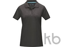 Рубашка поло «Graphite» из натуральных материалов, женская
