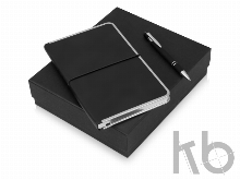 Подарочный набор «Silver Sway» с ручкой и блокнотом А5