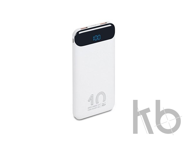 Внешний аккумулятор с дисплеем, 10000 mAh