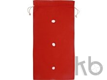 Мешок подарочный с помпонами