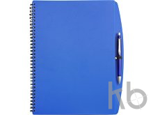 PP notebook with ballpen