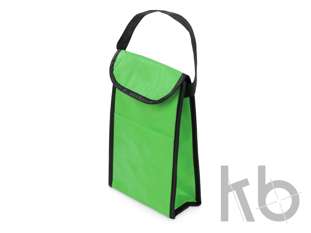 Сумка-холодильник Reviver на липучке из нетканого переработанного материала RPET
