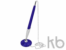 Ручка пластиковая шариковая на подставке «Холд»