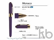 Ручка пластиковая шариковая «Monaco»