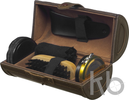 PU shoe polish set