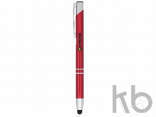 Ручка-стилус металлическая шариковая «Moneta» с анодированным покрытием