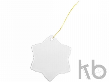 Керамическое новогоднее украшение