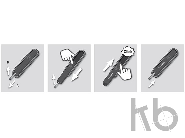 Задняя накладка для ножей VICTORINOX