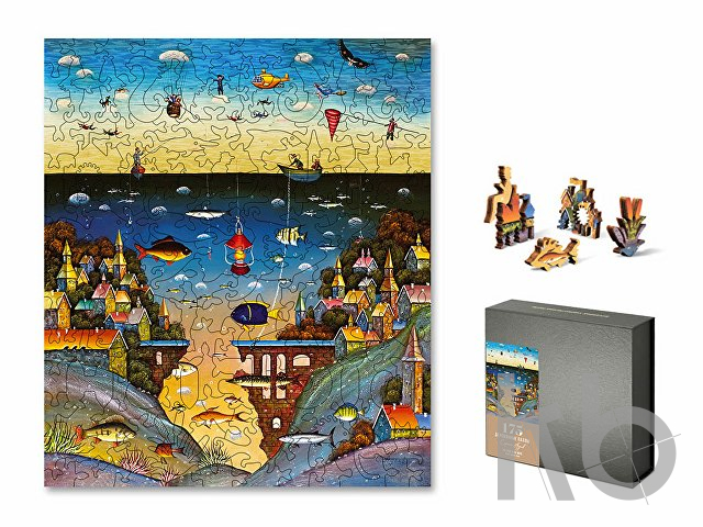 Деревянный пазл «На суше и на море», 175 деталей