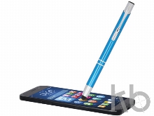 Ручка-стилус металлическая шариковая «Moneta» с анодированным покрытием