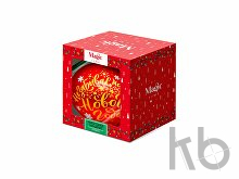 Стеклянный шар  «Новогодний бархат»