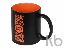 Кружка с покрытием для гравировки «Subcolor BLK»