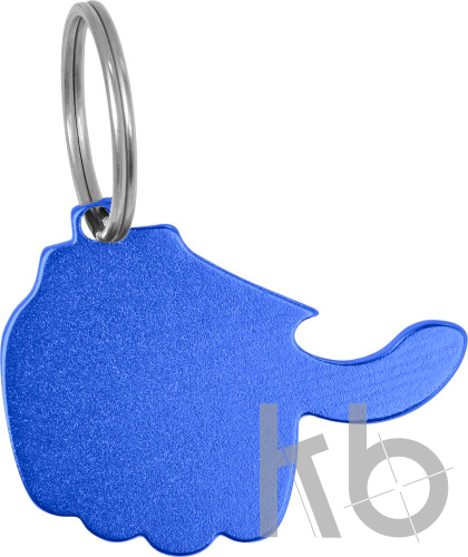 Aluminium 2-in-1 key holder