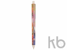 Ручка пластиковая шариковая Pigra P03 с круговым нанесением