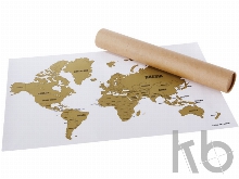 Скретч-карта мира «Wanderlust»