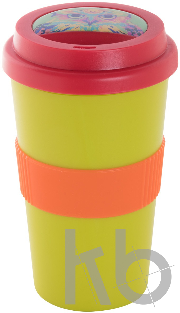 customisable thermo mug, lid