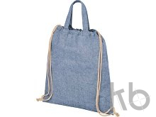 Сумка-рюкзак «Pheebs» из переработанного хлопка, 210 г/м²
