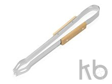 Щипцы для барбекю с деревянными ручками 