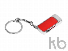 USB 2.0- флешка на 32 Гб с выдвижным механизмом и мини чипом