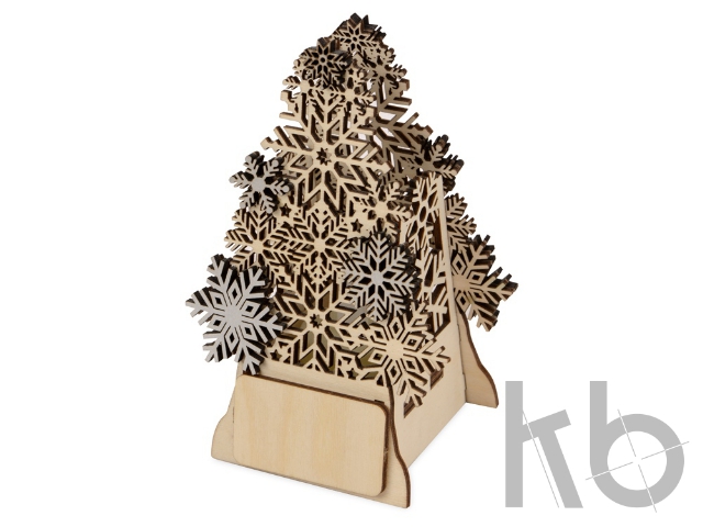 Декоративная фигура «Ель» с электрической свечой