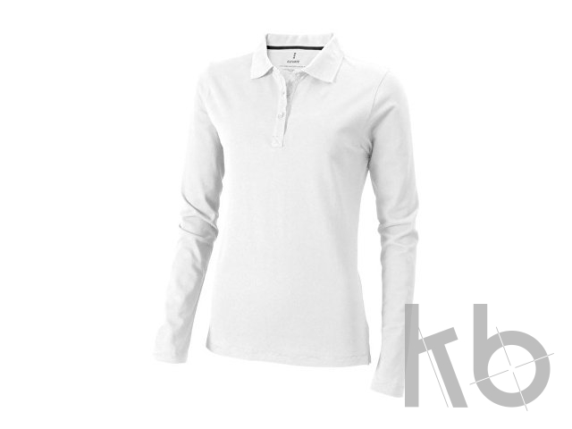 Рубашка поло "Oakville" женская с длинным рукавом