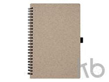 Блокнот А5 «Toledo M» с обложкой из пшеницы и пластика
