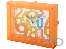 transparent table clock