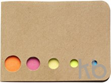 Cardboard sticky note holder