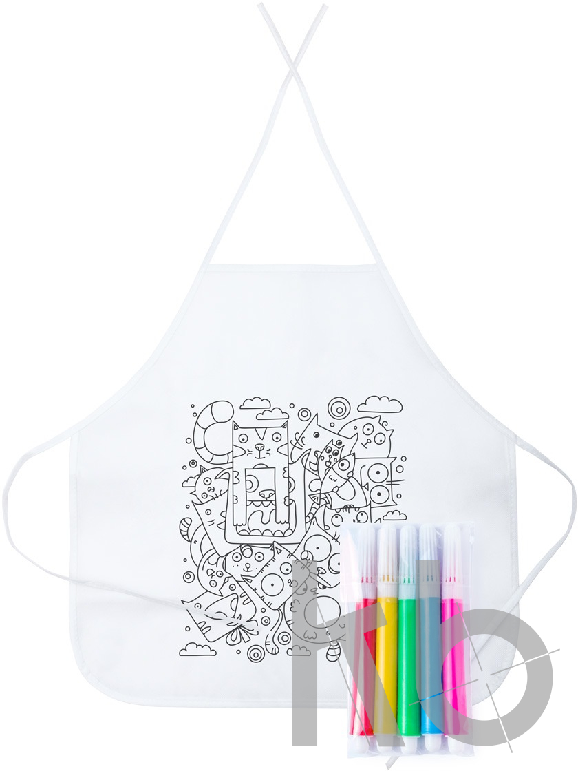 colouring apron