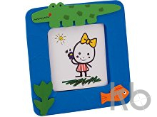 photo frame, crocodile