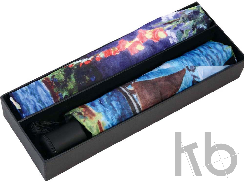 Набор «Моне. Сад в Сент-Андрес»: платок, складной зонт