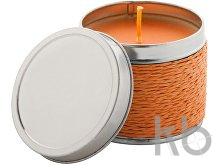 scented candle, orange
