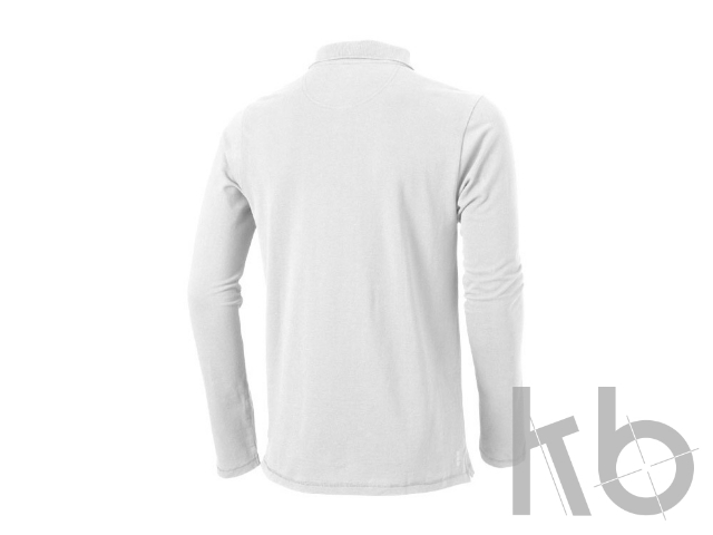 Рубашка поло "Oakville" мужская с длинным рукавом