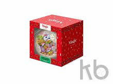 Стеклянный шар «Зайчик»