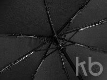 Зонт-автомат Reviver с куполом из переработанного пластика