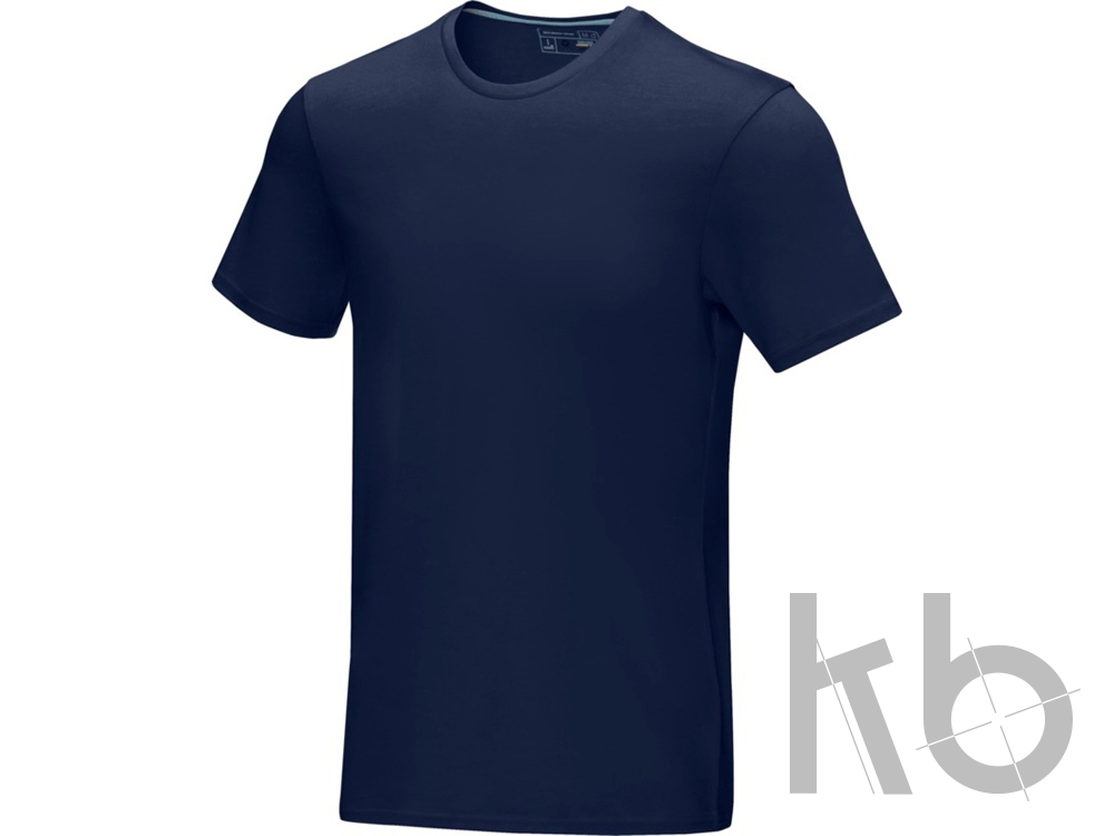 Футболка «Azurite» из натуральных материалов, мужская