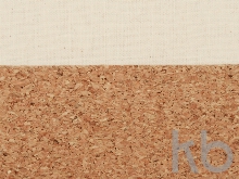 Сумка для шопинга «Corky» хлопковая со вставкой из пробки, 170 г/м2