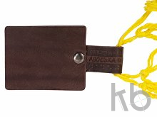 Авоська «Dream» из натурального хлопка с кожаными ручками, 25 л