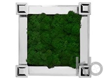 Кашпо металлическое со мхом