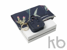 Подарочный набор: шелковый платок, брелок