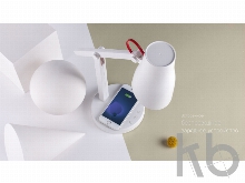 Настольная лампа c беспроводной зарядкой «LED L1»