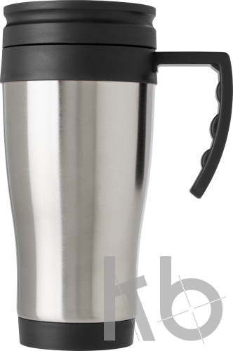 Stainless steel travel mug
