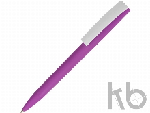 Ручка пластиковая soft-touch шариковая «Zorro»