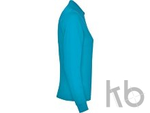 Рубашка поло «Estrella» женская с длинным рукавом