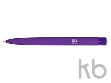 Ручка пластиковая шариковая трехгранная «Trinity K transparent Gum» soft-touch с чипом передачи информации NFC