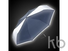 Зонт складной «ColorReflex» со светоотражающими клиньями, полуавтомат