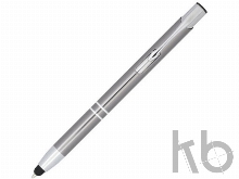 Ручка-стилус металлическая шариковая «Moneta» с анодированным покрытием