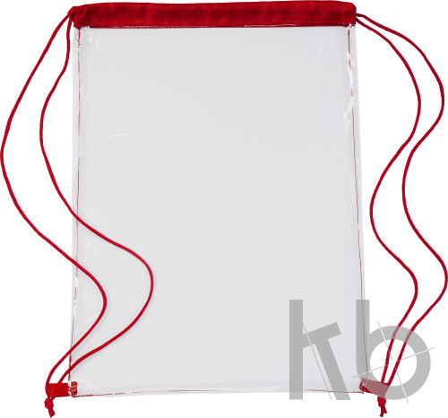 PVC drawstring backpack