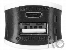 Портативное зарядное устройство «Edge», 2000 mAh